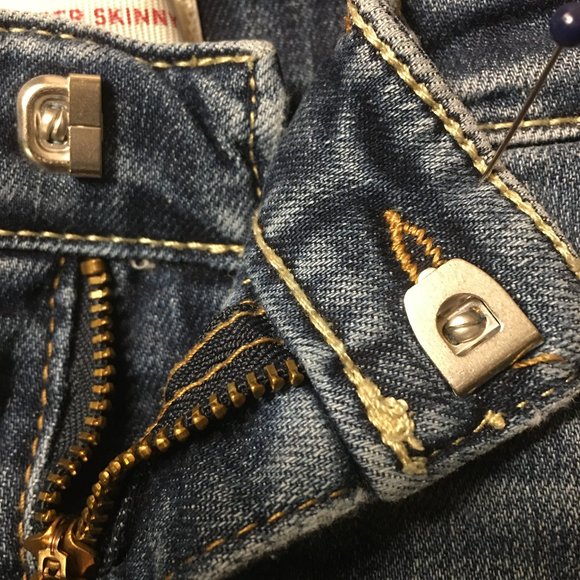 LEVI'S 710 Super Skinny Embellished Jeans | 2T - Picture 8 of 13